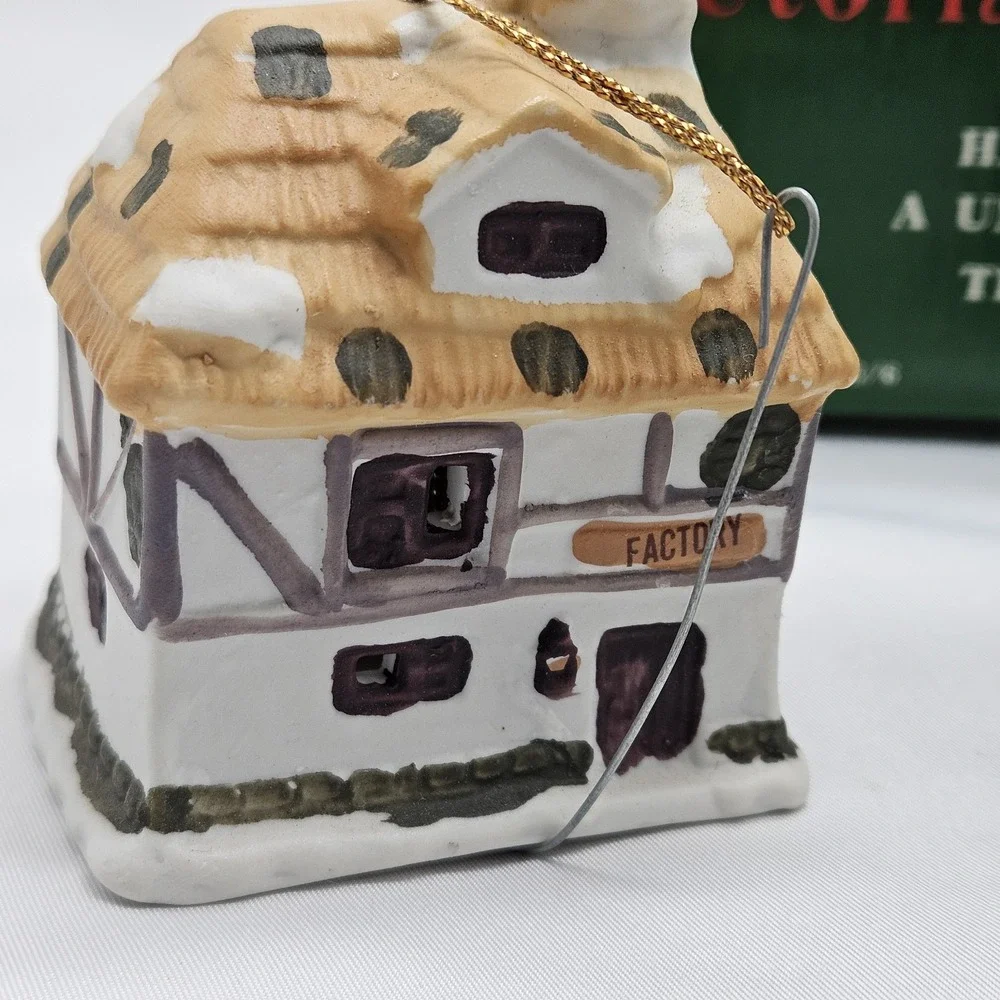 DICKENS VILLAGE‎ BELL Christmas Ornament LIGHT Covers Porcelain Holiday Decor